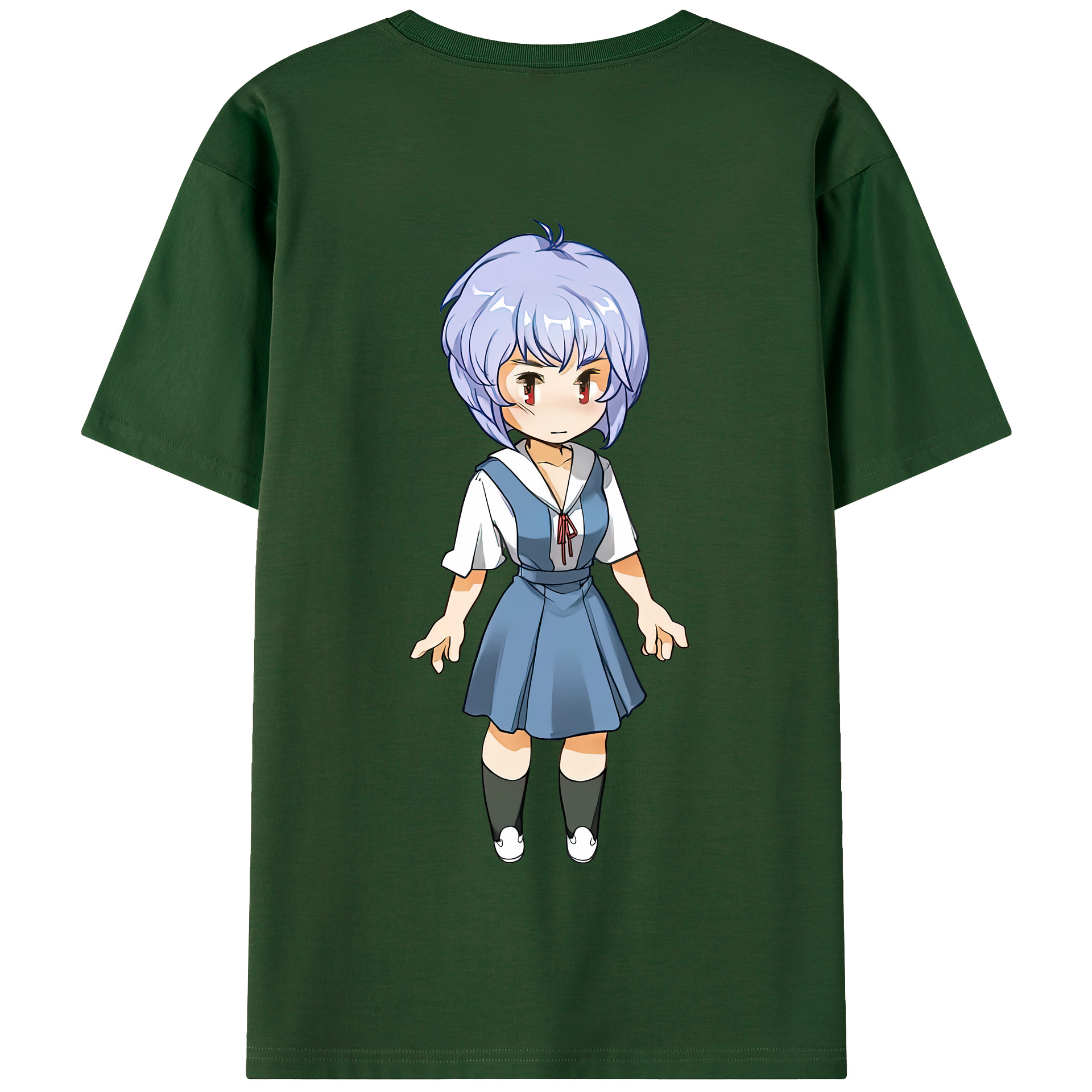 （画像用） EVA 新世紀エヴァンゲリオン 綿100％半袖Tシャツ（背面プリント）